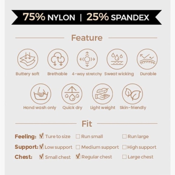 NWT Purple Sports Bra - Small - Picture 6 of 13